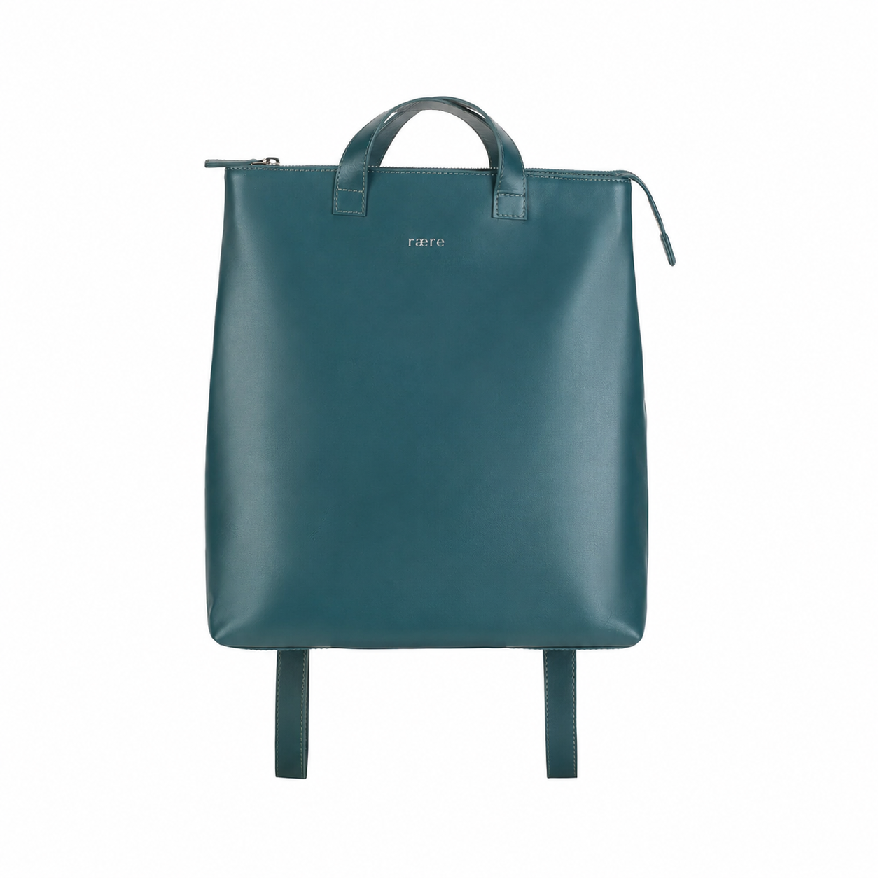 Convertible Leather Tote Backpack