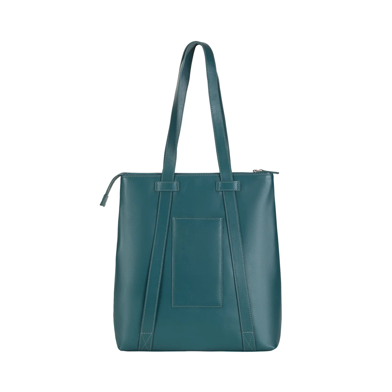 Convertible Leather Tote Backpack