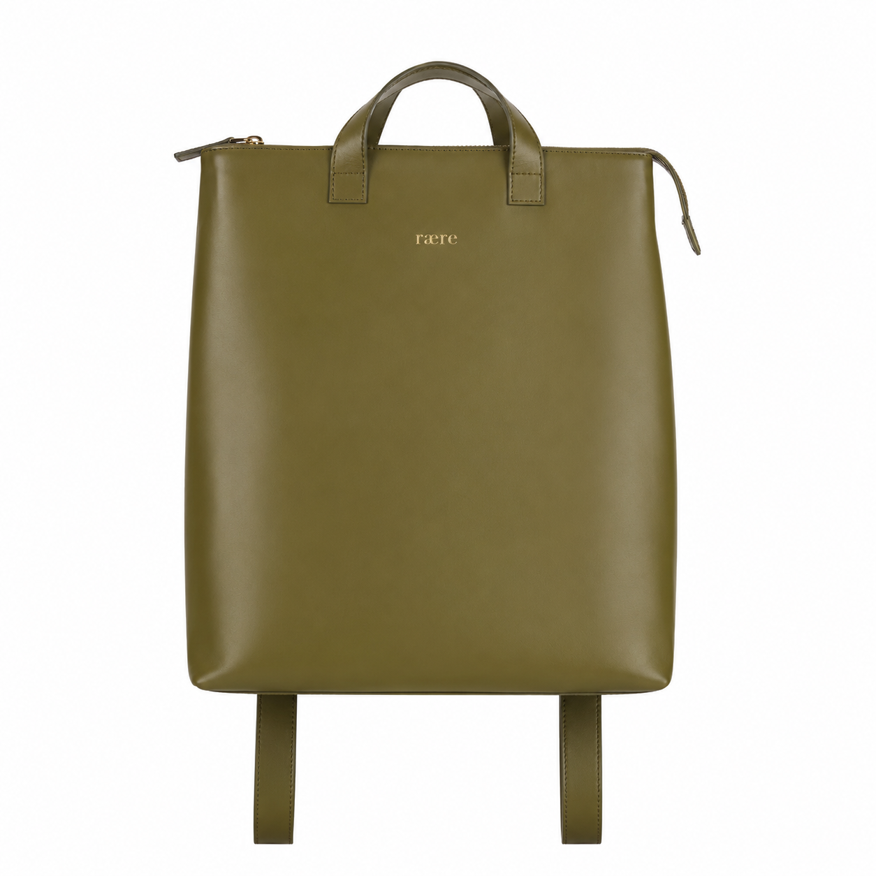 Convertible Leather Tote Backpack